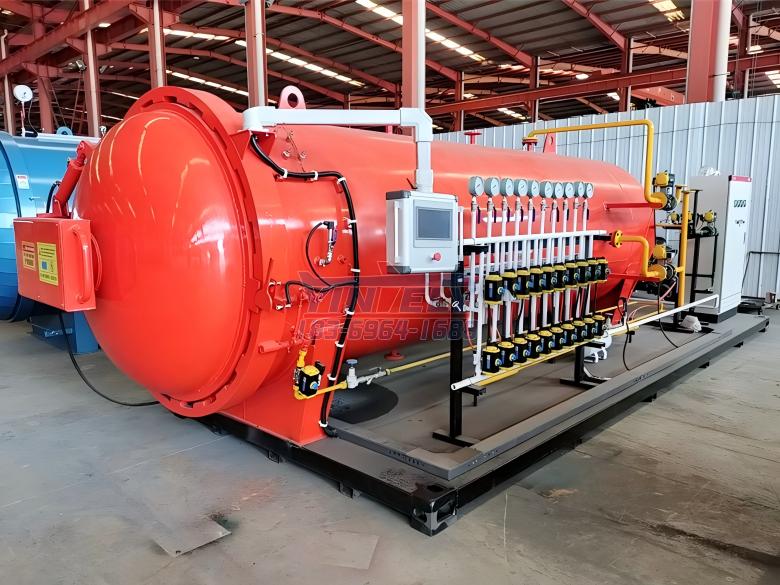 全自动航空航天10路真空热压罐